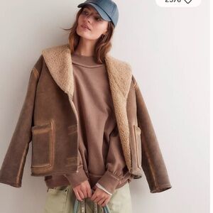 BNWT Free People We The Free Cammy Vegan Jacket XS